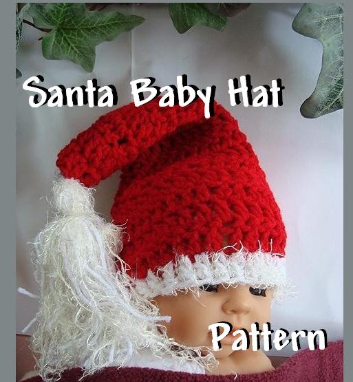 Easy Crochet Santa Hat Pattern LONG HAIRSTYLES