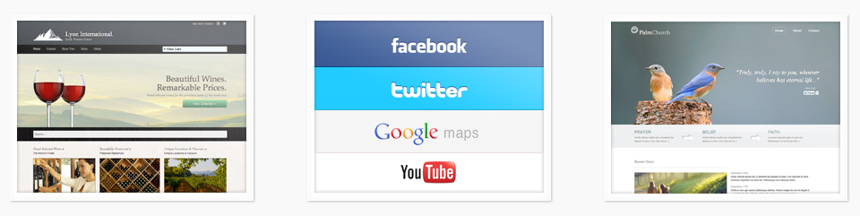 features and widgets