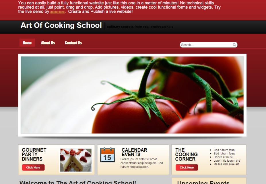 website template