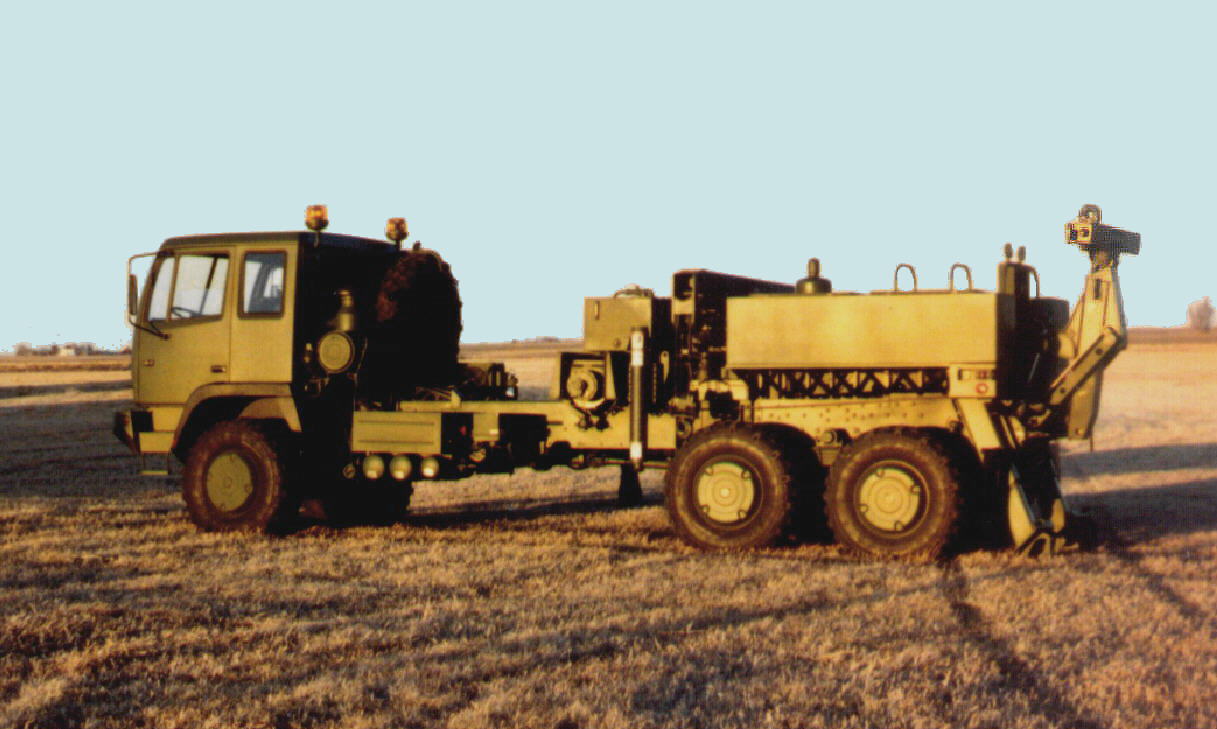 The rear tool boxes and support on this wrecker were made of aluminum to minimize weight.  Achieving  the weight targets on this machine prevented the need to redesign the entire fleet of trucks of this size.