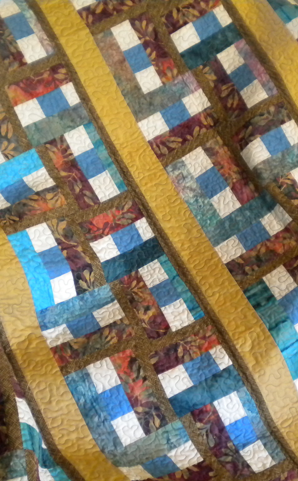 Handcrafted in America, one-of-a-kind, quilts and quilting