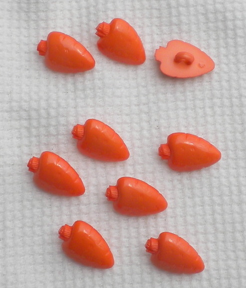 Carrot buttons