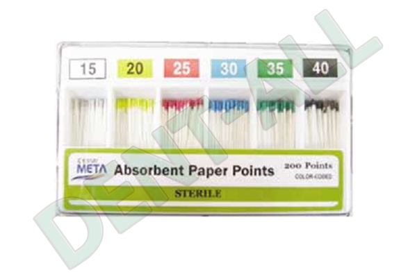 Puntas de Papel Meta Dental