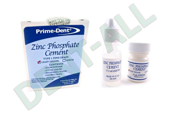 Prime-Dent Zinc Phosphate Cement Kit