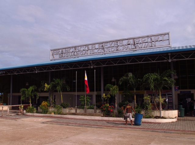 The local airport in Coron, Palawan, Philippines.