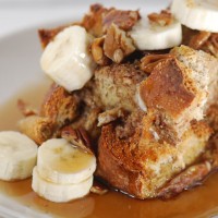Bananas Foster French Toast