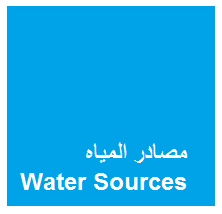  مصادر المياه Water sources 