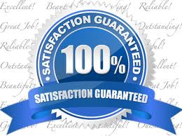 100% satisfaction guaranteed