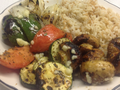 Vegeable Kabob Platter