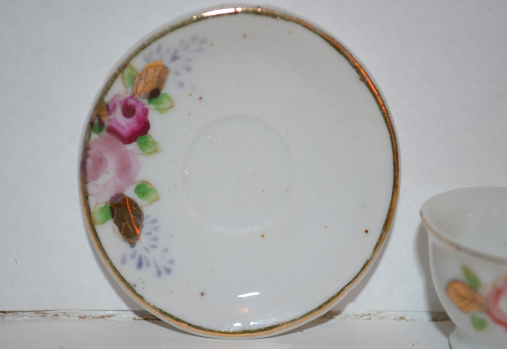 occupied japan miniature tea cup and saucer