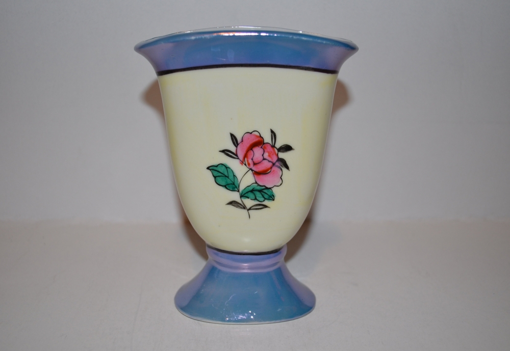 Seiei & Co Hand Painted Made in Japan Lusterware Vase