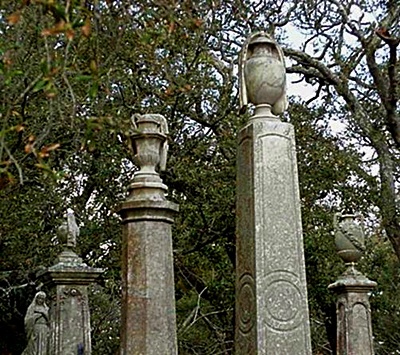 Old Beaufort Burying Ground Obelisks