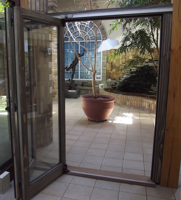 ACCOYA wood Bi-Folding door1