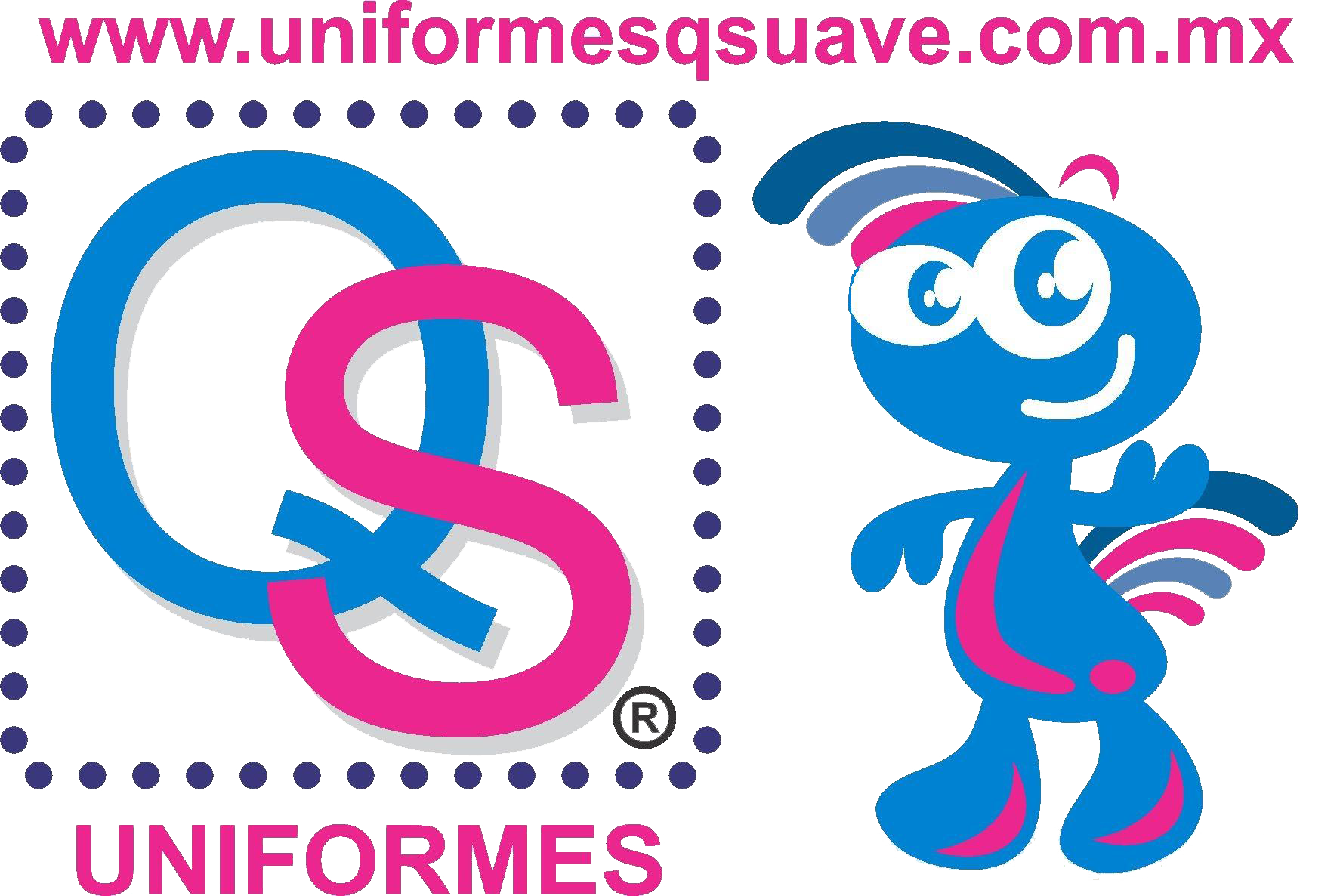 logo uniformes qsuave tijuana