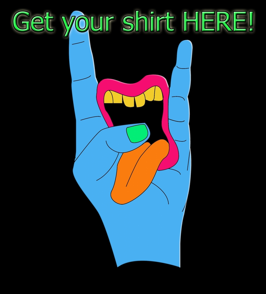 Get your Tongue Out Crew Shirt here