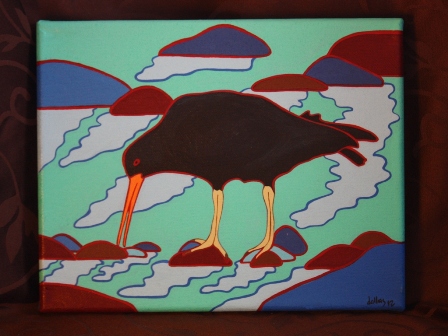 Oyster Catcher on His Own