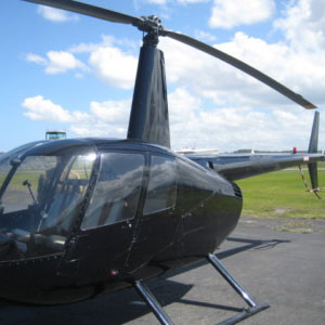 helicopter for aerial photography