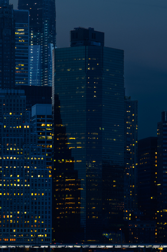 Financial district from Brooklyn