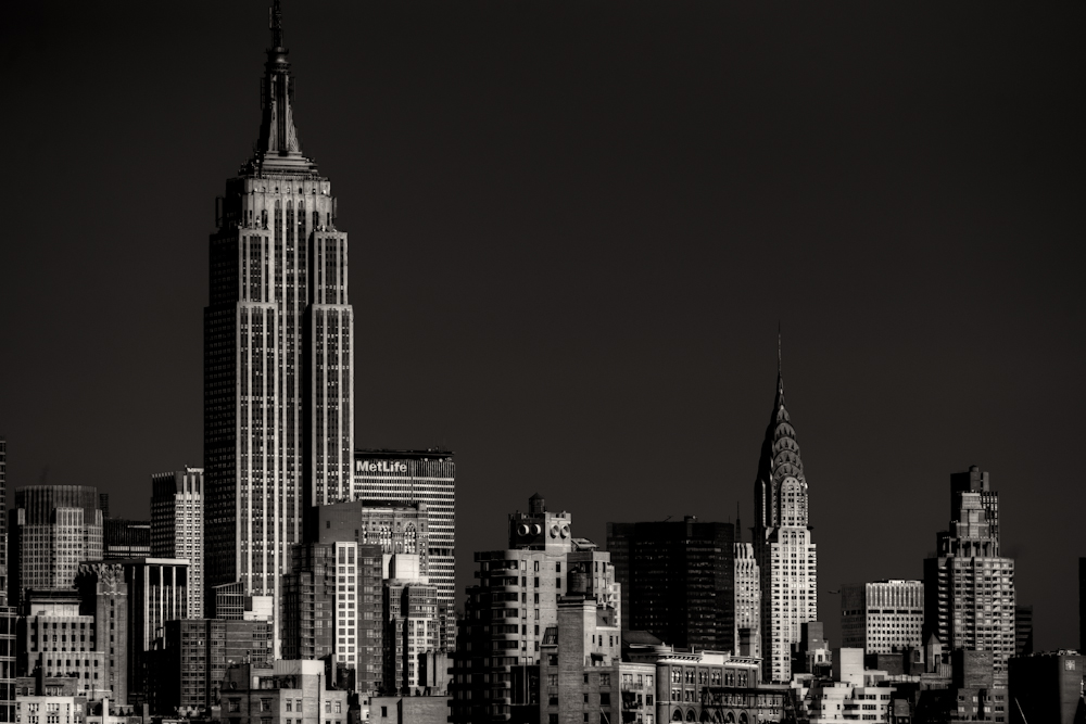 skyline of new york city
