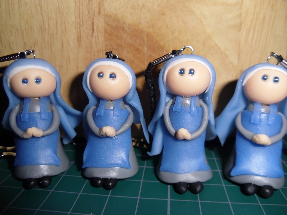 Nuns Key Chain