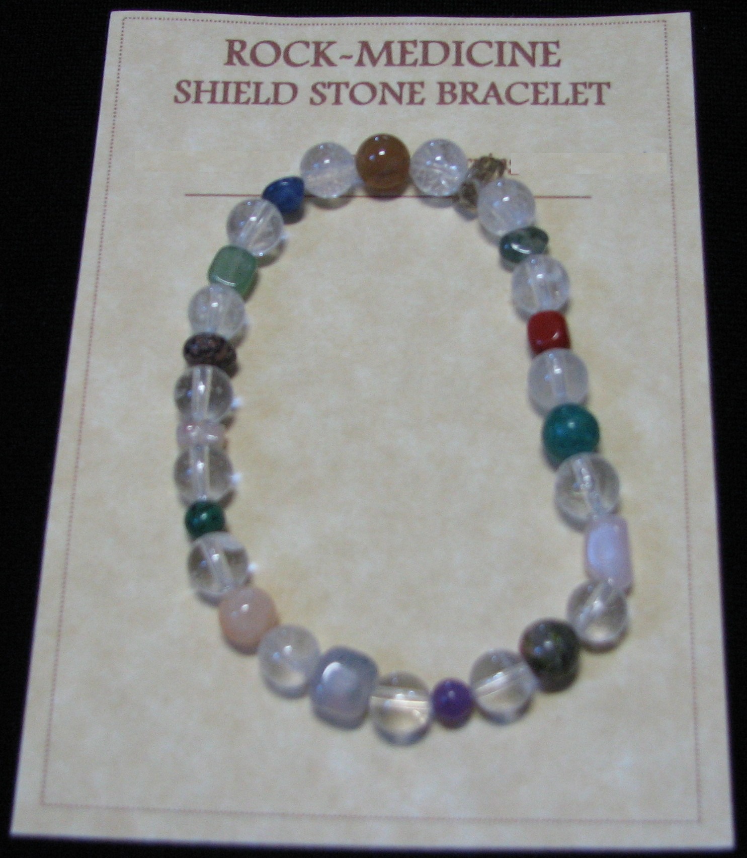 Shield Stone Bracelet