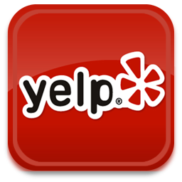 Follow us on Yelp