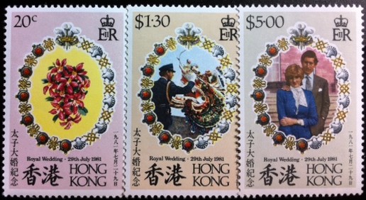 Hong Kong #373-75