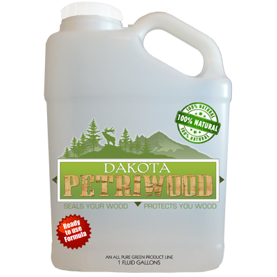 1 GALLON OF DAKOTA PETRIWOOD