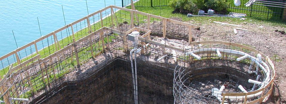 Many pool construction projects require the services of a licensed contractor