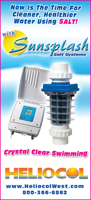 Cleaner, healthier water using Sunsplash salt systems.