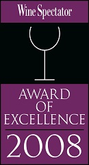 wine spectator award