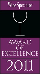 wine spectator award