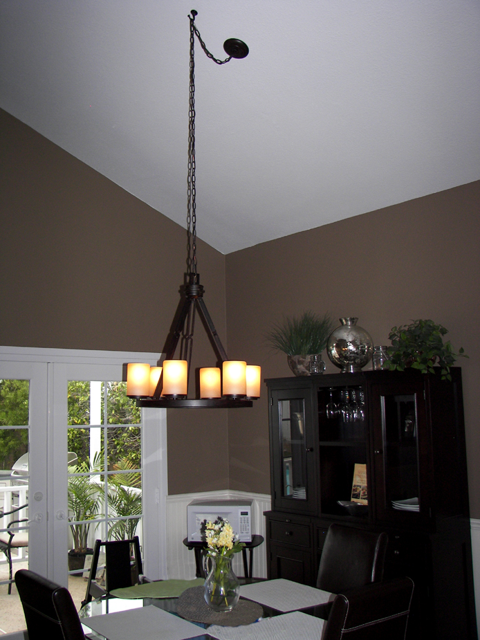 Dining Room lighting Baratelli Electric poway electrician