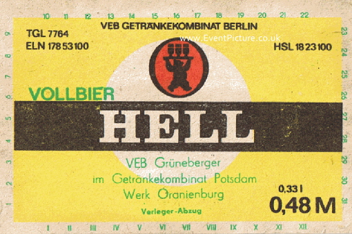 HELL -Vollbier ..das beliebte Bier, wenn man sich 