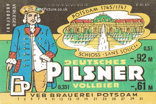Deutsches Pilsner Vollbier aus Potsdam