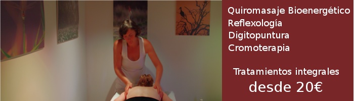 Masajes relajantes y bioenergeticos en cabañeros