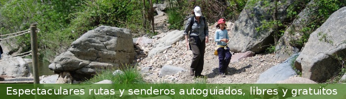 Rutas y senderos autoguiados