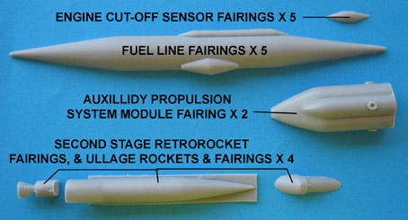 OzMods Models 1/48 F-111 BRUs with 12 Mk.82 MAU-93/B LDGP BOMBS Resin Set 