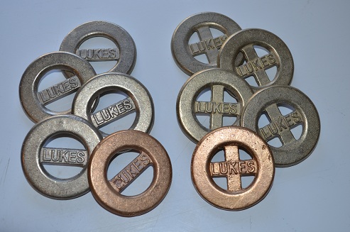 Lukes pro21 brass washers