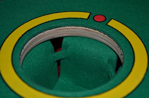 Felt Pocket and lamination closeup