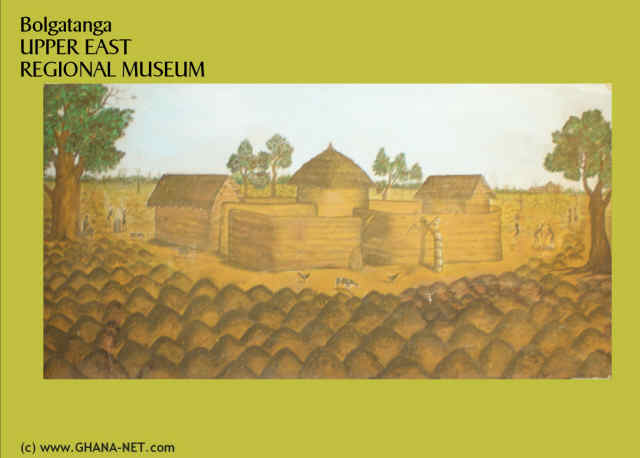 Paintings at Upper East Regional Museum, Bolgatanga