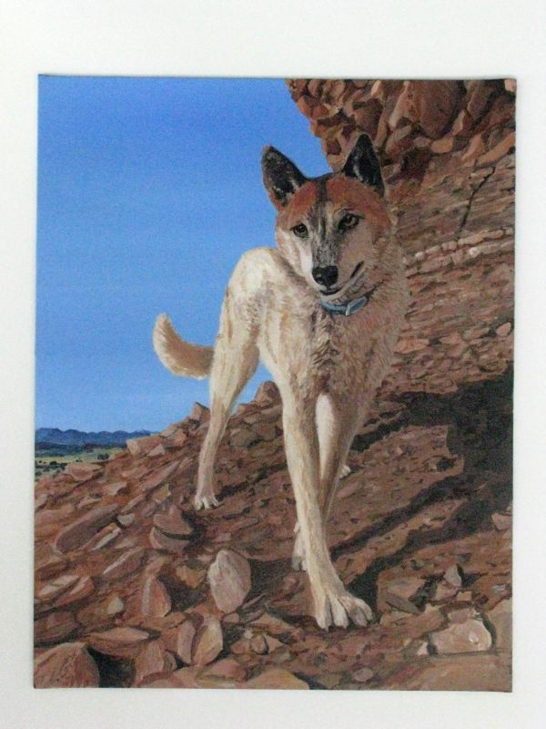 Freckles Dog Portrait