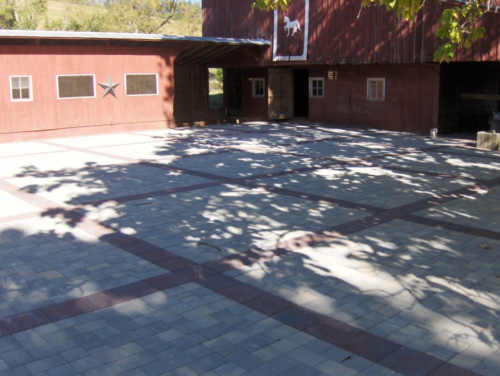 Paver Driveway and Parking area installation 