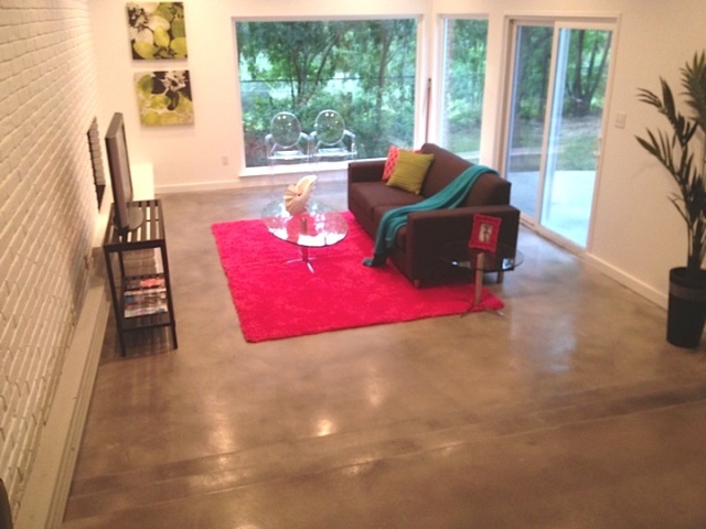 Interior Stained Concrete