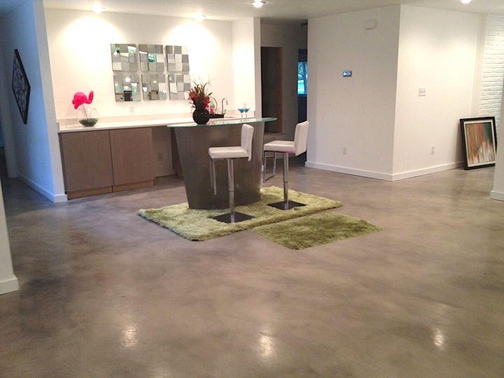 Interior Stained Concrete