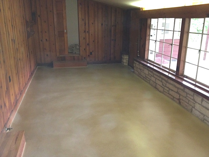 Interior Stained Concrete