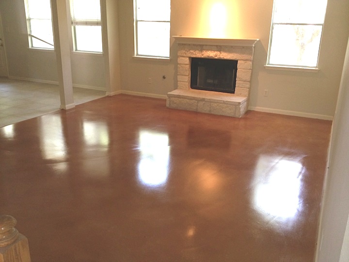 Interior Stained Concrete