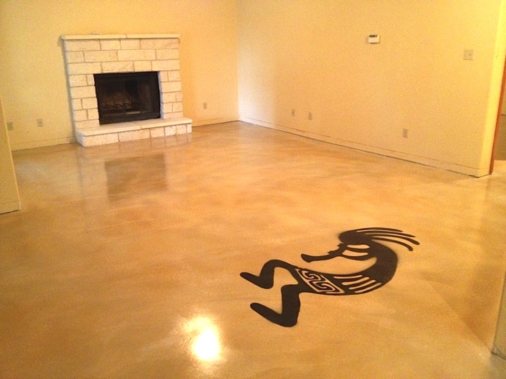 Interior Stained Concrete