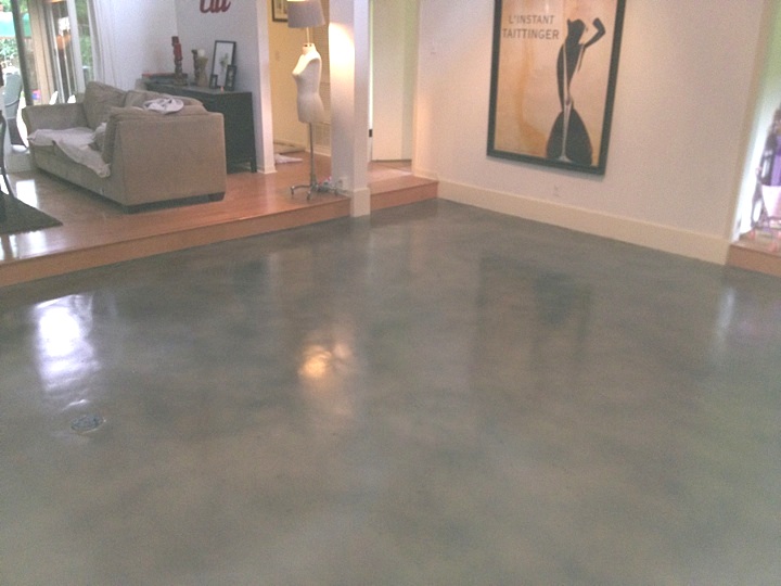 Interior Stained Concrete