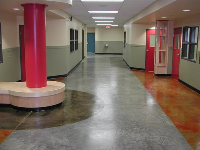 Interior Stained Concrete